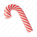 candy, cane, sweet, christmas