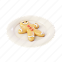gingerbread man, gingerbread, cookie, christmas