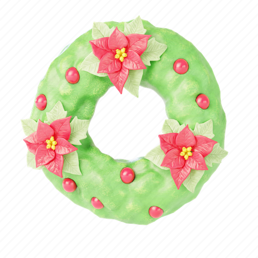 Christmas, wreath, decoration, ornament icon - Download on Iconfinder