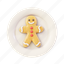 gingerbread man, gingerbread, cookie, christmas 