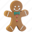gingerbread, christmas, cookie, biscuit 