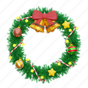 christmas, wreath, garland, decoration, ornament 