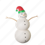 snowman, winter, christmas 