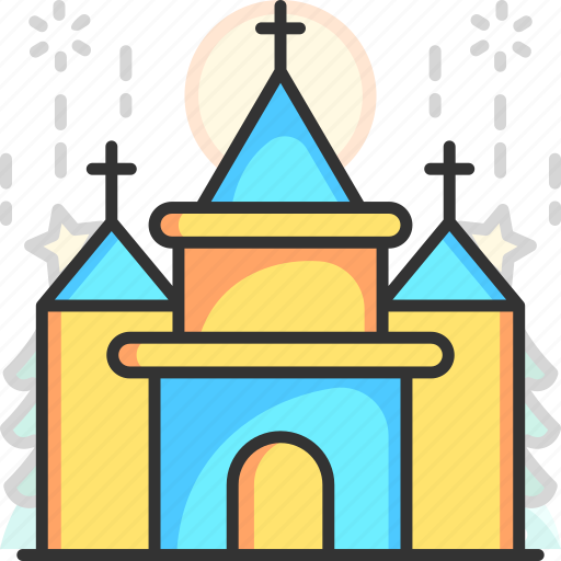 Church, building, christmas, celebration, religion icon - Download on Iconfinder