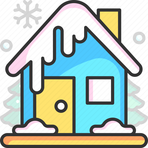 House, snow house, snow, weather, winter, cabin icon - Download on Iconfinder