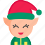 elf, christmas, people, avatar, holiday, xmas 