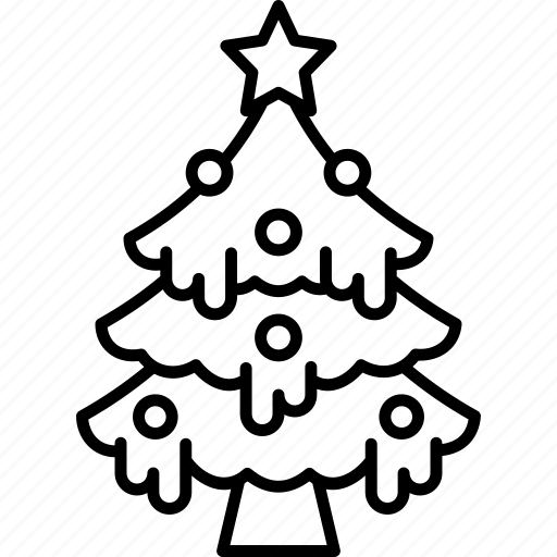 Christmas tree, tree, christmas, decorate, xmas, celebration icon - Download on Iconfinder