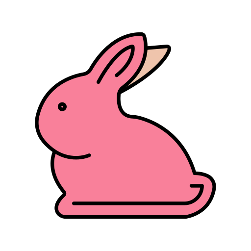 Bunny, chocolate bunny, sweet, food, cooking, restaurant icon - Free download