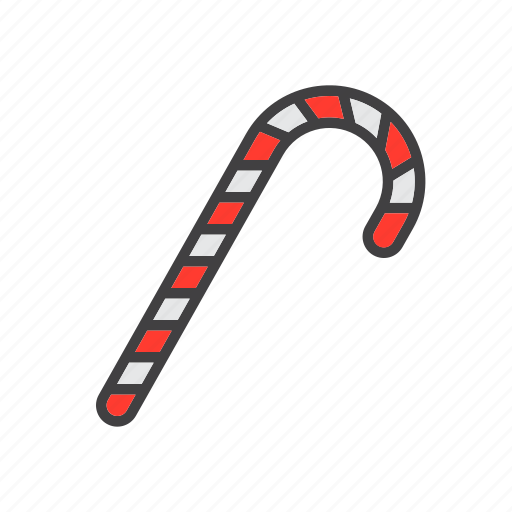 Candy, cane, christmas, peppermint, stick icon - Download on Iconfinder