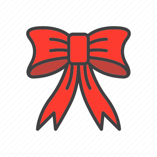 Bow, christmas, festive icon - Download on Iconfinder
