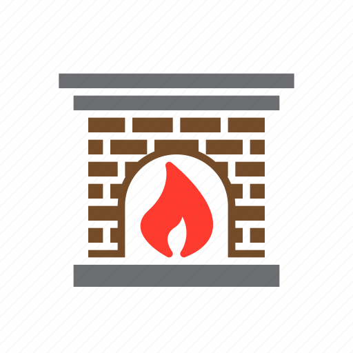 Fire, fireplace, flame icon - Download on Iconfinder
