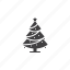 christmas, fir, tree 