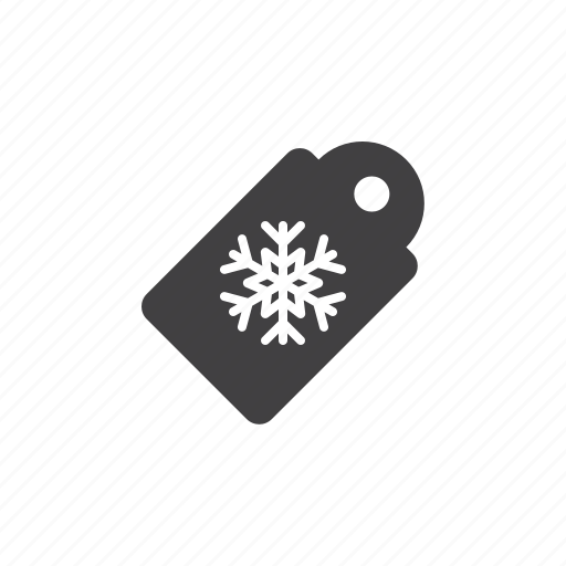Christmas, snowflake, tag icon - Download on Iconfinder