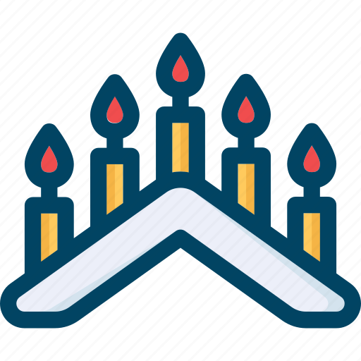 Candle, christmas, fire, holder, new year, xmas icon - Download on Iconfinder