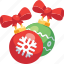 ball, bow, christmas, decoration, holiday, new year, xmas 