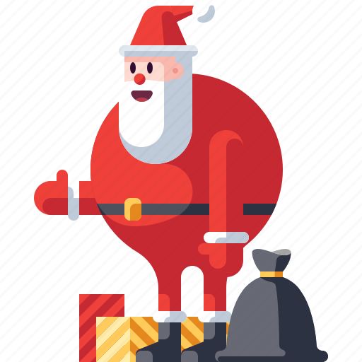 New year, gift, christmas, santa, xmas, celebration, santa claus icon - Download on Iconfinder
