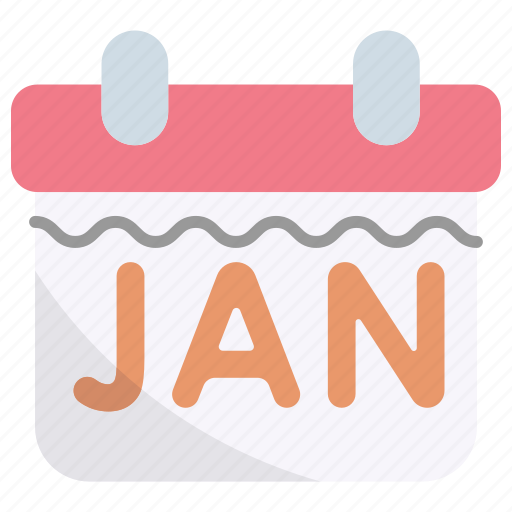 Calendar, january, schedule, new year, event, celebration icon - Download on Iconfinder