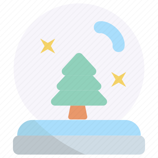 Snowglobe, christmas, snow-globe, crystal-ball, decoration, xmas icon - Download on Iconfinder