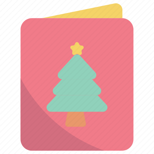 Christmas card, christmas, card, greeting card, celebration, xmas, invitation icon - Download on Iconfinder