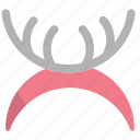 reindeer headband, headband, hairband, girl, fashion, xmas, christmas