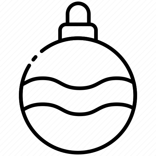 Bauble, christmas, decoration, ball, xmas, celebration, ornament icon - Download on Iconfinder