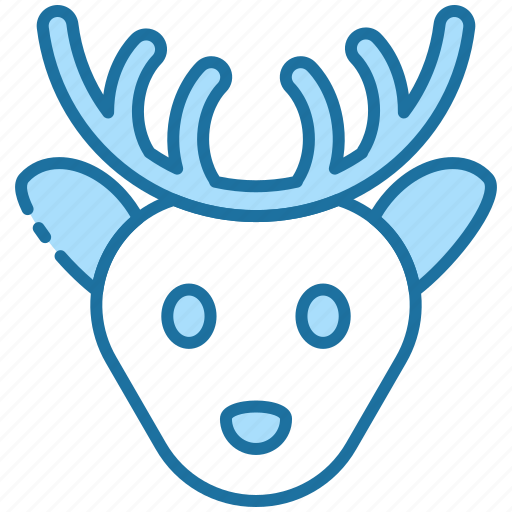 Reindeer, animal, deer, christmas, winter, xmas, wildlife icon - Download on Iconfinder