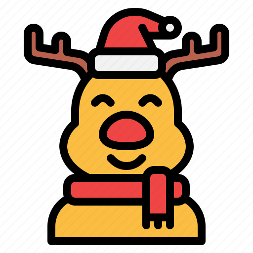 Reindeer, deer, elk, stag, animals icon - Download on Iconfinder