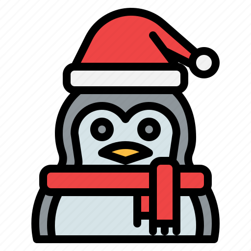 Penguin, wildlife, zoo, animal, avatar, christmas icon - Download on Iconfinder