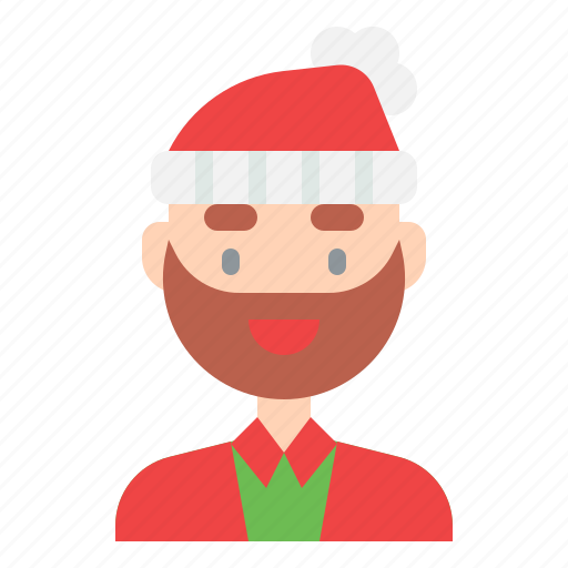 Man, christmas, avatar, winter, hat icon - Download on Iconfinder