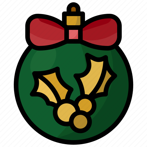 Bauble11, christmas, celebrate, ball, mistletoe icon - Download on Iconfinder
