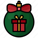 bauble19, christmas, celebrate, ball, giftbox