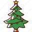 tree, nature, christmas, xmas, lights, decoration, holiday 