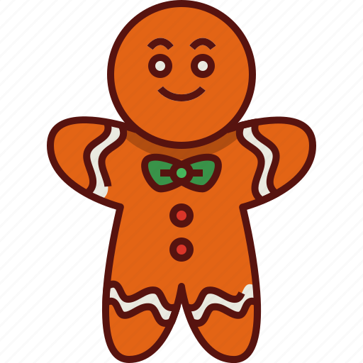 Ginger, bread, ginger bread, celebration, winter, xmas, christmas icon - Download on Iconfinder