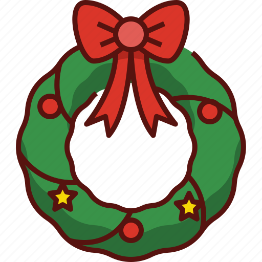 Wreath, christmas, decoration, xmas, celebration, winter, tree icon - Download on Iconfinder