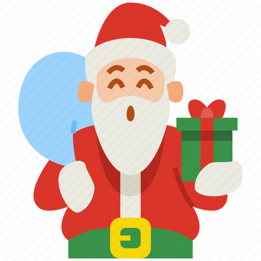 Santa, christmas, xmas, winter, celebration, gift, party icon - Download on Iconfinder