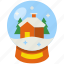 snowball, glass, snowball glass, water ball, christmas, xmas, decoration, winter 