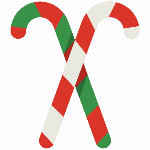 Candy, cane, candy cane, sweet, christmas, dessert, xmas icon - Download on Iconfinder