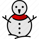 snowman, cold, decoration, winter, celebration, snow, snowflake, ice, xmas
