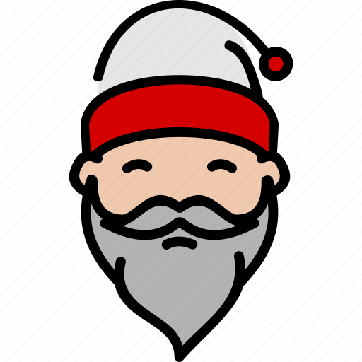 Santa, santa claus, christmas, snow, winter, xmas, hat icon - Download on Iconfinder