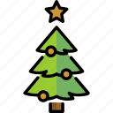 christmas, tree, snow, decoration, forest, plant, nature, celebration, xmas