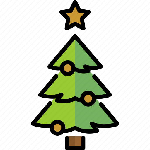 Christmas, tree, snow, decoration, forest, plant, nature icon - Download on Iconfinder