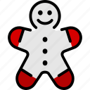 gingerbread, gingerbread man, winter, christmas, xmas, decoration, celebration, snow