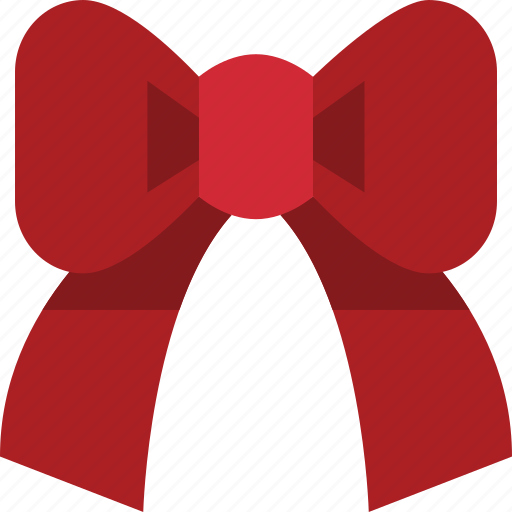 Bow, ribbon, red icon - Download on Iconfinder on Iconfinder