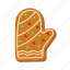 christmas, cookies, glove, winter, cake, sweet, decoration 