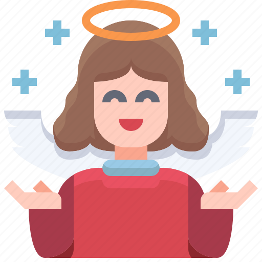User, angel, avatar, character, christmas icon - Download on Iconfinder