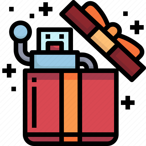 Box, christmas, robot, presents, gift icon - Download on Iconfinder