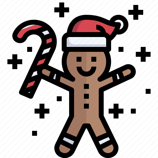 Dessert, gingerbread, bakery, cookie, candy icon - Download on Iconfinder