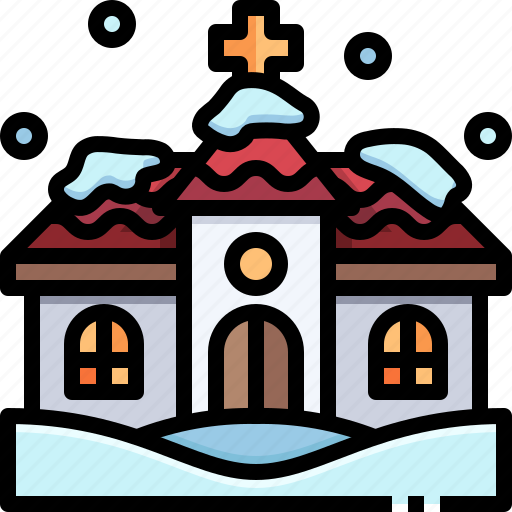 Home, winter, buildings, real, snow, estate icon - Download on Iconfinder