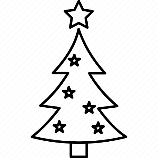 Christmas tree, tree, christmas, decoration, xmas, celebration, nature icon - Download on Iconfinder