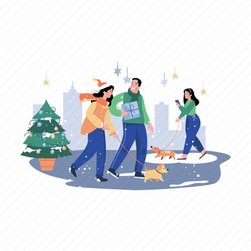 Celebrate, christmas, festive, party, holiday, happy, xmas illustration - Download on Iconfinder